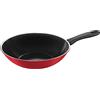 Ballarini Wok, 28 cm | rosso | alluminio | rotondo