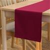 Encasa XO Runner da Tavola Moderno in Cotone 13x59 Ricco marrone