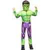 Rubie's RUBIES COSTUME HULK BLACK LINE INFANTILE da bambino, taglia XS, Tuta imbottita e maschera, per Carnevale, Natale, Feste e Cosplay