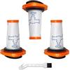 kingsea 3 confezioni ZR009010 Filtro compatibile con Rowenta X-Force Flex 9.60 e X-Nano Essential RH1127WO,RH1128WO,RH1129WO,RH20C0WO,RH20C2WO,RH2037WO,RH2078WO
