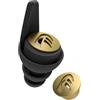 DYNAMIC ear filter -25dB Protezione dell'udito Riutilizzabile - Tappi Orecchie per Sonno, Batteristi, Musica ad alto Volume e Utensili Elettrici - 4 Misure di Tappi per le Orecchie - Custodia e Cavo