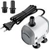 Pawfly Pompa per Fontana Piccola, Pompa Sommergibile per Acquario da 1200 LPH, Mini Pompa da 18 W con Prevalenza di 1,49 m, Pompa Silenziosa per Fontana per Acquari e Cascate