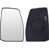 Mingke Vetro Specchio Retrovisore Riscaldabile Lato Destro per Ford Transit Tourneo Custom 2012-2022