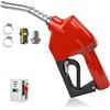 Opaltool Pistola per Gasolio Automatica, Pistola Automatica Diesel con Connettori da 1 Pollice e 3/4 di Pollice per Diesel Benzina e Cherosene