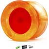 YOYO FACTORY YoyoFactory Replay PRO Modello del Campione del Mondo - Arancia (Cuscinetto a Sfere Giro Veloce in Metallo, Avanzato Non responsivo Yoyo, Corda e Istruzioni Incluse)