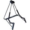 QUIK LOK - GHS/001 Supporto Chitarra Elettrica e Acustica, Stand per Corno Francese, Regolabile 5 Posizioni, Larghezza 27-16 cm, Peso 0,9 kg, Portata 5 kg, Acciaio, Colore Nero