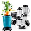 GOURMETmaxx Mr. Magic Power Pro Frullatore da 400 W | Smoothie Maker con coperchio da asporto | Frullatore con bicchiere e coperchio per riporre | Blender con set di accessori XL per frullati
