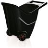 Prosperplast Zanvic Carriola Multiuso per Jardin Modello Load And Go II 85 LTS. Nero, 98 x 60 cm