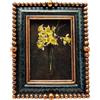 SYLVIA'S SHOP 2,5 x 3,5 - Cornice per foto vintage piccola, mini cornice nera anticata, per tablet e display, retro Home Decor, Old Fashioned Photo Gallery Art