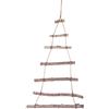 Rayher 65283505 Scala legno da appendere,natale, naturale, 75x40x1,5cm