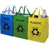 PREMIER Housewares 1900261 Set di 3 Borse da Riciclare Carta/Vetro/Plastica