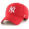 '47 BRAND KIDS RAISED BASIC NEW YORK YANKEES rosso (RD)