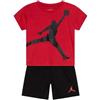JORDAN JDB JUMBO JUMPMAN SHORT ROSSO/NERO (023)
