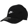NIKE NAN FUTURA CURVE BRIM CAP NERO/BIANCO (023)