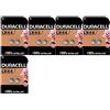 Duracell 10X Duracell LR44 A76 V13GA 76A (5 Blister Da 2 batterie) 10 Pile