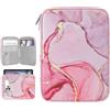 Dadanism 13 Custodia Protettiva Borsa Tablet Compatibile con iPad Pro 13 M5/M4, iPad Air 13 M4/M3, MacBook Neo 13, MacBook Air 13 M5/M4, Galaxy Tab S10 FE Plus 13,1/Tab S10+ 12,4, Rosa nuvoloso