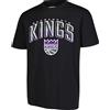 Ultra Game UNK Arco Plexi NBA S/S Tee, Uomo, GTM1862F-SK-Small, Nero, S