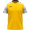 JAKO Maglietta per Bambini Dynamic, Giallo/Bianco/Nero, 116
