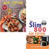 Ryland Peters & Small/Bell & Mackenzie P Libro di ricette per friggitrice ad aria [copertina rigida] di Jenny Tschiesche e The Skinny Hot Air Fryer Cookbook di Cooknation, set di 2 libri