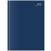 VELURA Agenda 2026 con pagina per giorno o visualizzazione settimanale, copertina rigida, formato A4/A5/A6 o tascabile, di alta qualità, colore: blu, formato A4 una pagina al giorno (1/2 pagine)
