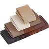 BENECREAT Fascia Elastica Piatta Marrone da 9.1 m in 10 Colori, Bordo Avvolgente in Tessuto Elasticizzato Largo 50 mm per La Cintura, Gonna, Fascia per Capelli, Cucitura di Indumenti …