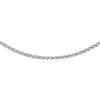 Tuscany Silver Collana da Donna in Argento Sterling con Catena Spiga da 1 mm di Lunghezza 51 cm/20 Pollici
