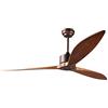 reiga Ventilatore da soffitto in legno moderno intelligente 165CM DC Motor