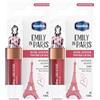 Vaseline x Emily in Paris Lip Oil Rose Amour, lucidalabbra colorato per labbra più carnose, (Rose Amour - 2 x 4g)