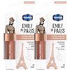 Vaseline x Emily in Paris Lip Oil Nude Crème, lucidalabbra colorato per labbra più carnose, (Nude Crème - 2 x4g)