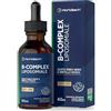 Horbäach Vitamina B Complex Liposomiale Liquida Vegana | 60ml per 2 Mesi | con Vitamine B1 B2 B3 B5 B6 B7 B9 e B12 | Complesso Vitamina Gruppo B ad Alto Dosaggio | Vitamin B Complex Liposomal | Horbaach