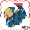 Pokemon (Pokemon) Pokémon Center Peluche Originale Pokémon adatto a Serpente 11 x 4,5 x 16 cm H...