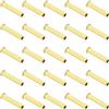 PATIKIL Inserto Compressione Ottone per Tubo 1/8 Od, Kit Assortimento Inserti Tubi Supporto Compressione 40pz Tubi Acqua, Olio Aria