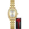 CIVO Orologio Donna Acciaio Piccolo: Orologi Oro Analogico Impermeabile - Orologi da Polso Diamanti Quarzo Classico - Regalo Moda per Donna e Ragazze