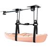 Hikeen Paranco per Kayak da Soffitto, Sistema di Sollevamento per Kayak ad Alta Portata, capacità Fino a 70 kg, Ideale per Box di Carico e Organizzazione Garage, Adatto per Soffitti da 3-4,5 Metri