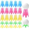 LEKEFETO Set di 30 tè da golf, in plastica, per golf e golf, per principianti