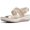 Clarks Arla Stroll Womens Beige Combi, 5.5