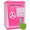 Fimleiy - Cassettaforte per bambini, protegge i segreti con un codice, inserimento automatico delle banconote, salvadanaio con conferma tramite impronta digitale, divertente regalo per bambini dai 6