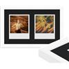 WANDStyle Cornice per Polaroid bianco, per 2 fotos istantanea, in legno, in stile moderno, da appendere, Made in Germany - H950
