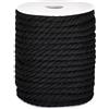 G2PLUS Corda in Cotone Naturale 8mm x 18m - Per Macramè, Piante Sospese, Borse all'Uncinetto e Progetti Fai-Da-Te (Artigianato, Decorazioni Casa, Giardinaggio)