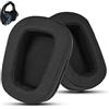 Wzsipod Tessuto sostituzione padiglioni auricolari per Logitech G933 Gaming Headset, si adatta anche G35 G935 G930 G635 G633 G633S G533 G430 G431 G432 G433 G332 G230 G231 G233 Headphone（nero）