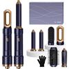 UMIGA 6 in 1 Air Brush Styler Spazzola Soffiante Riscaldante Brushing Asciugacapelli Ionico ricciolo a capelli aria Styler Spazzola lisciante per capelli Styler Airstyler Set di acconciature da donna