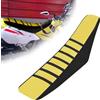 BIUGERCN Coprisedile Moto Antiscivolo Universale per EXC XC SX FE TE WR CRF Giallo | Copertura Sedile Moto, Superficie Antiscivolo, Cuscino Morbido, Uso Moto da Cross, Uso Pit Bike, per XR RMZ KLX YZ PW