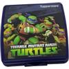 Tupperware Contenitore per sandwich per il pranzo quadrato per l'asilo e la scuola, blu Ninja Turtles combattenti