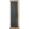 Gardinenbox Tenda Trasparente in Voile, 245 x 140 cm, Nero, 61000