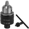 Lemag srl Mandrino a Cremagliera 1,5-13 mm con Attacco F 1/2 x 20 - Kit completo con Chiave - Compatibile con Trapani e Colonne - LEMAG SRL