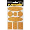 4R Quattroerre.it 5713 Set Adesivi Rifrangenti Plasticker, Giallo
