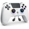 DuLingKer Controller Wireless Compatibile per PS4/Pro/Slim, Controllers con Hall Effect Srtick/Trigger Hall(Nessuna Deriva), Vibrazione, Luce RGB, Audio, Pulsante M1/M2, Joystick Compatibile con PS4