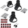 Vobor Kit di taglio multiuso - Supporto per trapano per smerigliatrice elettrica multiutensile rotante Supporto per trapano HSS Router 29 pezzi