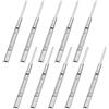VADANIA Guide per Cassetti Standard 600mm, #A45, 5 Paio | Portata Massima 45 kg, Cuscinetti a Sfera, Estensione Completa, Montaggio Laterale, Bianco Argento