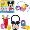Play-Doh Disney Junior Empil' Formes, Coffret de pâte à Modeler, Jouets préscolaires, Loisirs créatifs, Cadeaux pour Enfants, dès 2 Ans, Vert, Violet, Jaune, Rose